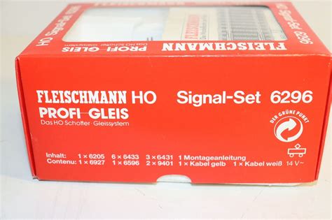 Fleischmann Modelleisenbahn Umfangreiche Auswahl Signal Profi Gleis Ebay