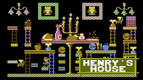 Henry's House Playthrough (Atari XL/XE) - YouTube