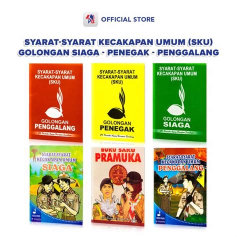 Jual Buku Saku Pramuka Hvs Sku Siaga Penggalang Penegak Cd Buram Di