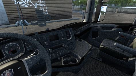 Scania S And R Danish Pluche White Interior Ets Mods