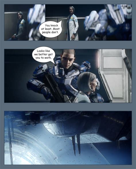 Spartan Ops Episode Comic Book Didacts Hand Halofanforlife