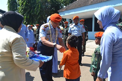 Kunjungan Kerja Danwing I Paskhas Ke Yonko Paskhas Kopasgat