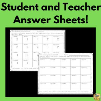 Multi-Meaning Words - VOCABULARY Task Cards - Both Print and Digital! 