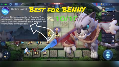 Benny Skill Magic Chess Cambodia Easy Win Mobile Legend Bang