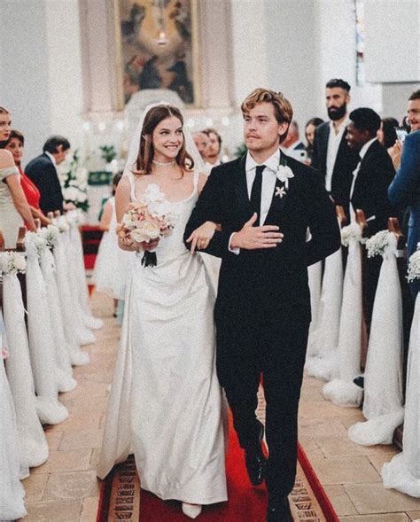 Barbara Palvin and Dylan Sprouse’s Wedding Aesthetic in 2024 ...