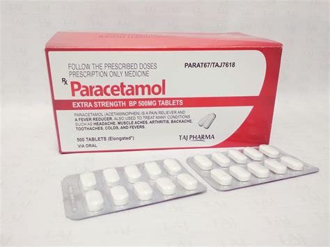 Paracetamol Tablets 500mg