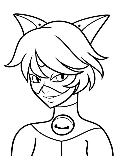 Dibujos Para Colorear De Ladybug Y Cat Noir Imprimir Gratis