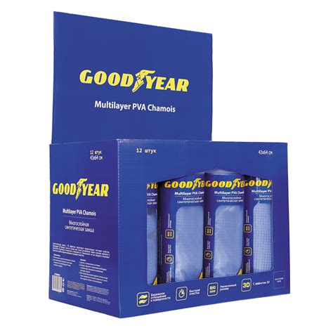 Автоаксессуары Goodyear - Синтетическая замша с тиснением, в тубе ...