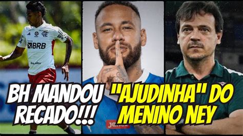 Neymar Pode AJUDAR O Flamengo BH DESCARTA Jogar Em RIVAIS YouTube