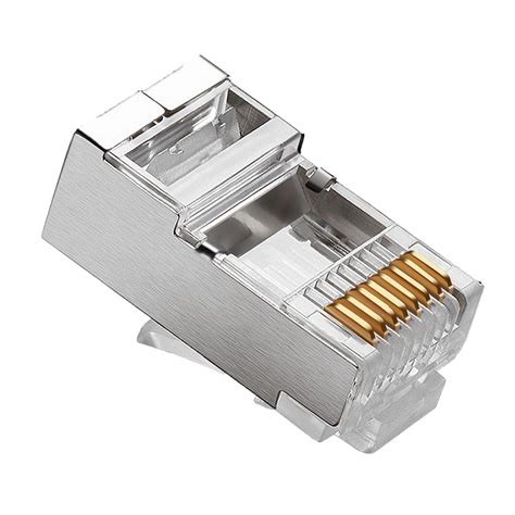 Conector Macho RJ45 Cat 6 Blindado