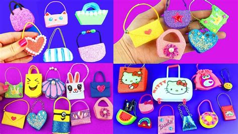 200 manualidades de carteras y bolsos para muñecas Barbie YouTube