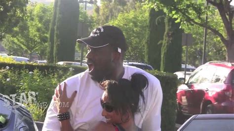 Shaquille Oneal Plants A Kiss And Fools Around With Girlfriend Nicole