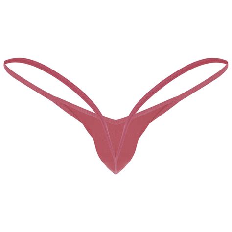 Sexy Men Thong Underwear Jockstrap Pouch Panties Micro Bikini Brief G