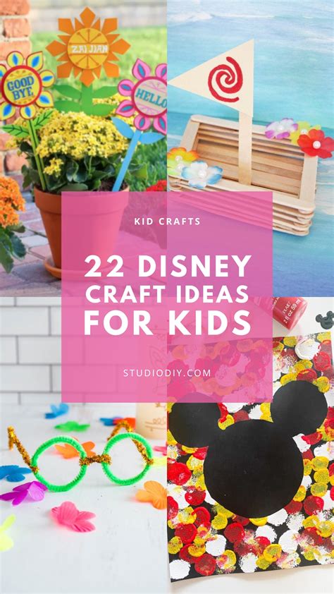 22 Disney Crafts for Kids - Studio DIY