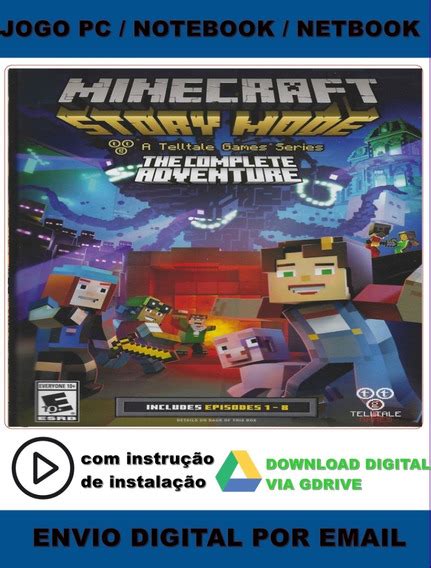 Jogo Minecraft Para Pc Original MercadoLivre