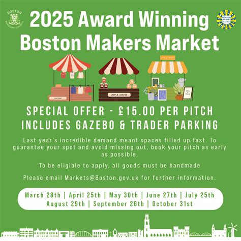 New 2026 dates released for our 2025... - Boston Market UK | Facebook