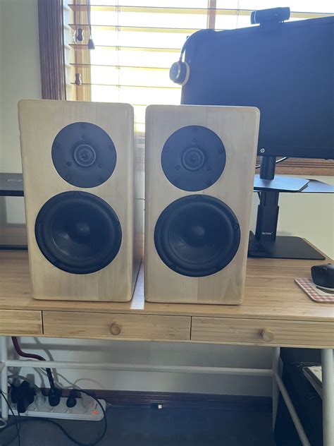 The Speaker Project Trohet Book Shelf Speakers Aussie Audio Mart