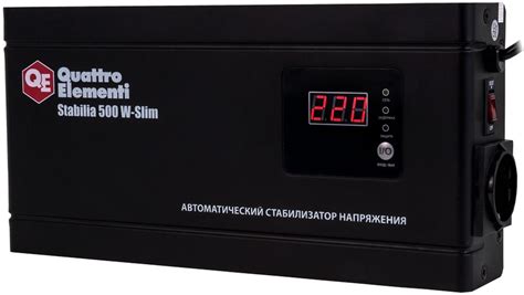 Quattro Elementi Stabilia 500 W-Slim инструкция