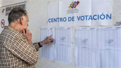 VIDEO El CNE modificó centros de votación y mesas electorales Cómo