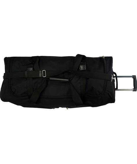 TOP PACK 30 36 Polyester Rolling Wheeled Duffel Bag Travel Duffel