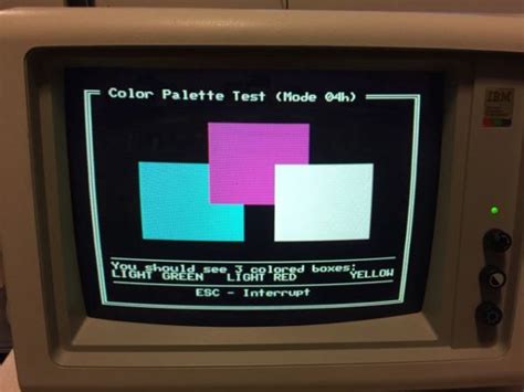 Ibm 5153 Cga Monitor Virginia Computer Museum