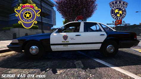 Rpd Raccoon Police Ford Crown Victoria Resident Evil Gta V