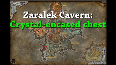 Zaralek Cavern Crystal Encased Chest Youtube