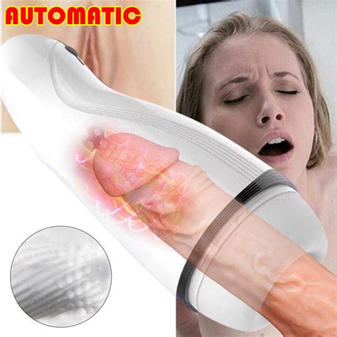 Pocket Pussy Automatic Handsfree Male Masturbator Stroker Sex Toys For