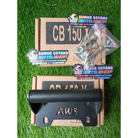 Jual Bracket Gps Honda Cb X Bracket Dudukan Gps Honda Cb X Shopee