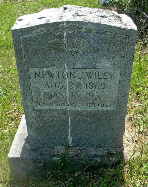 Newton Jackson Wiley Find A Grave Memorial