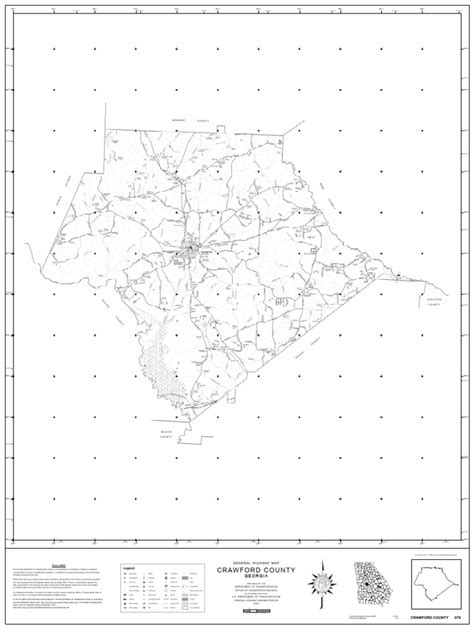 Crawford County Georgia Map | PDF