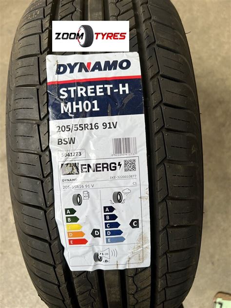 1 X 205 55 16 DYNAMO STREET H MH01 91V TYRE 205 55R16 2055516 EBay