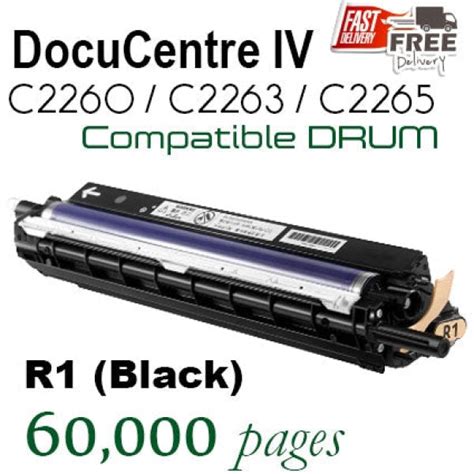 grade premium compatible ct black drum unit fuji xerox