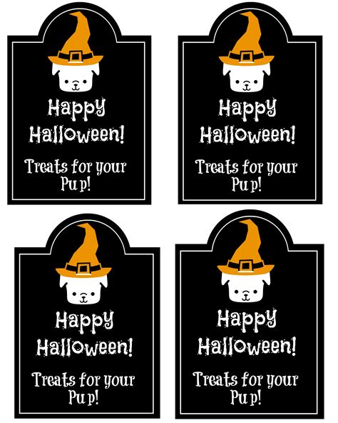 #TreatThePups with Halloween Goodie Bags + Free Printable - Sippy Cup Mom