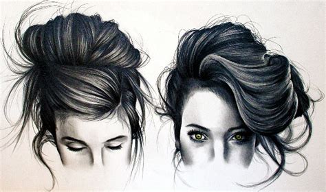 How To Draw Hair Realistic With Pencil