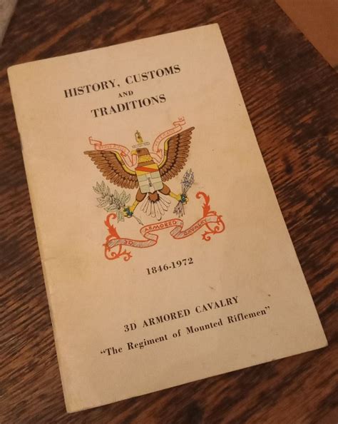 history customs  traditions    armored cavalry