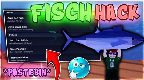 Roblox Fisch Script Gui Hack Auto Farm Auto Fish Auto Sell Dupe