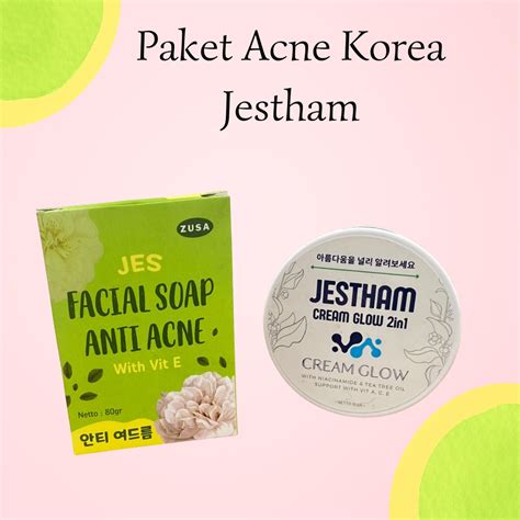 Jual Original Paket Acne Korea Jestham Shopee Indonesia