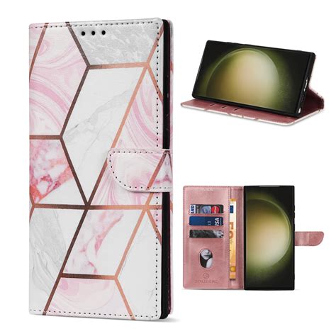 Samsung Galaxy S Ultra Hoesje Solidenz Bookcase Met Een Printje