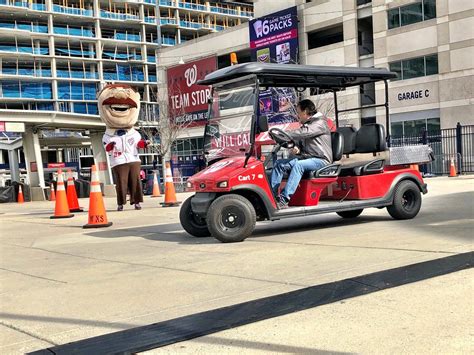 Relief, please: Washington Nationals audition bullpen cart drivers ...