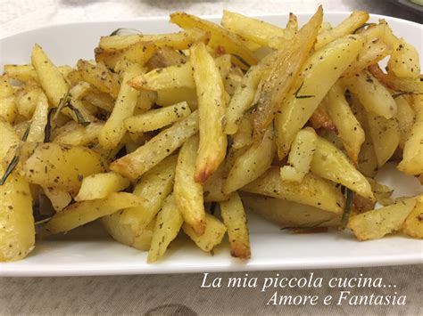 Patatine Fritte Al Forno La Mia Piccola Cucina Amore E Fantasia