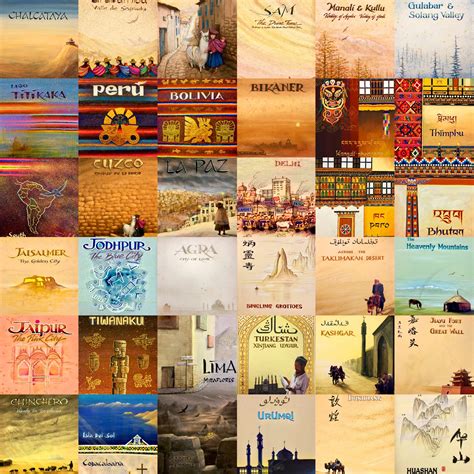 Travel Album Covers – Art + Travel of YC