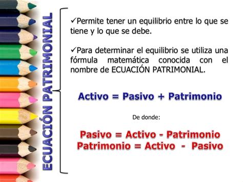 PRINCIPIO DE LA PARTIDA DOBLE Y LA ECUACIÓN PATRIMONIAL