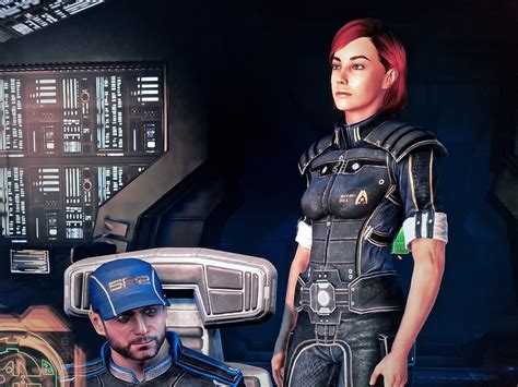 Jane Shepard And Jeff Joker Moreau Mass Effect Legenda Flickr