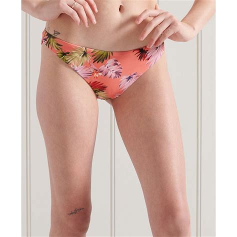 Superdry Surf Brief Bikini Bottom Orange Dressinn