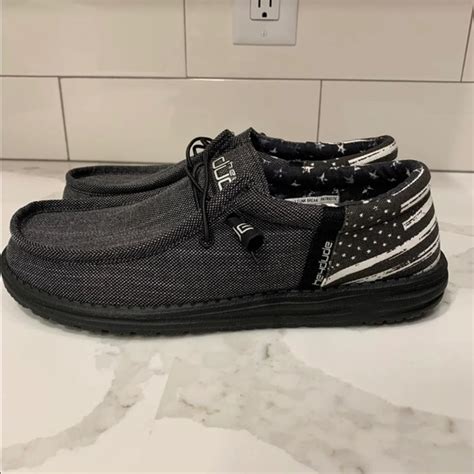 Hey Dude Shoes Hey Dude Wally Funk Break Patriotic Shoes Buckle Exclusive Poshmark