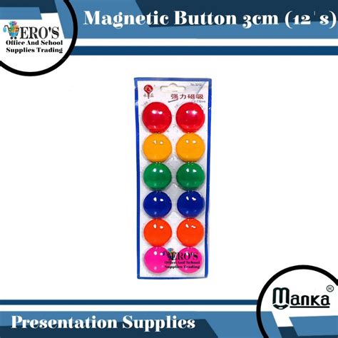 whiteboard magnet magnetic buttons  pcs shopee philippines