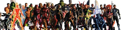 Marvel Mural (Alex Ross) by xts33 on DeviantArt