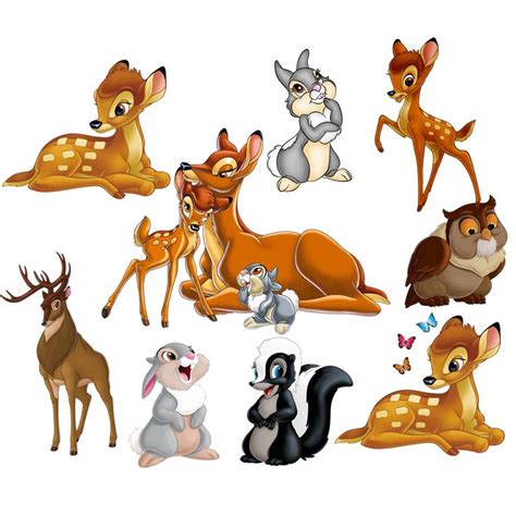 Bambi Png Bundle Bambi Png Clipart Set Bambi Package High Quality