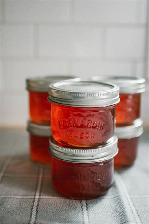 Homemade Spiced Apple Jelly Canning Recipe